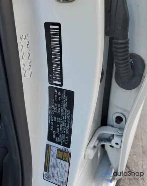 2023 Kia Forte Gt Line from USA, damaged, VIN 3KPF54AD2PE687472